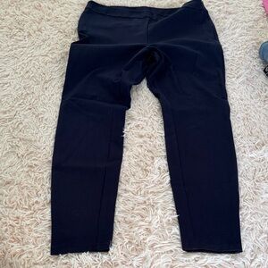 Target A New Day Women's Navy Skinny Pants with Side Zip. Great shape.